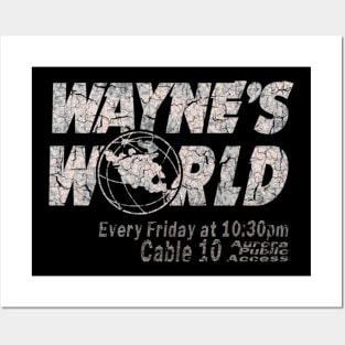 Wayne's World SNL Posters and Art